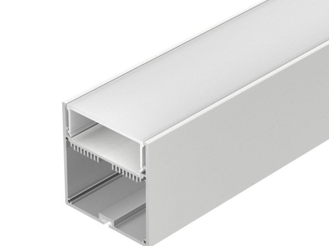 Профиль с экраном SL-LINE-7477-2500 WHITE+OPAL (Arlight, Алюминий) фото:10