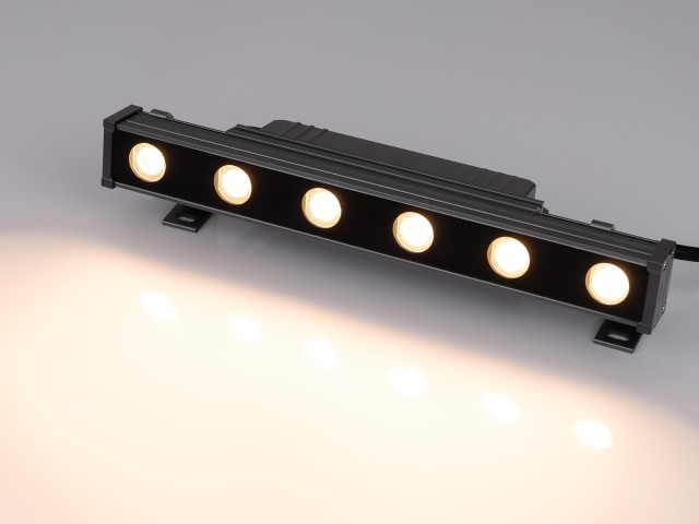 Линейный прожектор AR-LINE-300-6W Warm2700 (GR, 15 deg, 230V) (Arlight, IP65 Металл, 3 года) фото:6