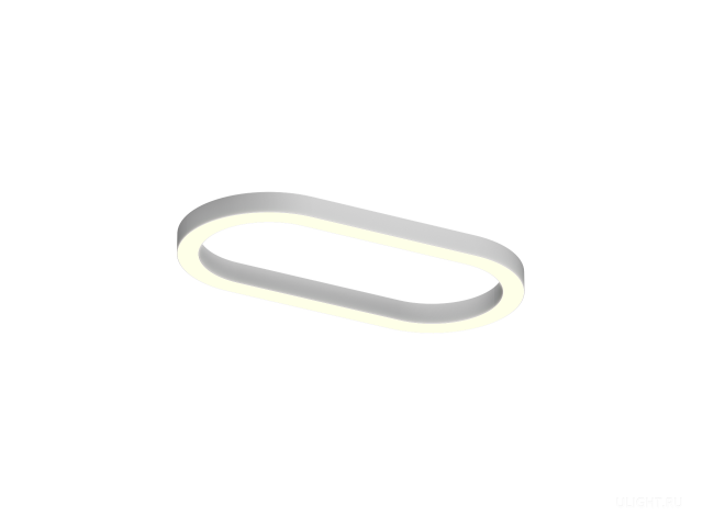 Модульный светильник HOKASU Frame-R (RAL9003/1250*625mm/LT70 — 3K/83W/120deg) фото:1
