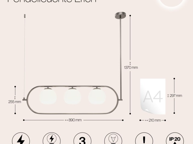 Подвесной светильник Maytoni MOD221PL-03N фото:16