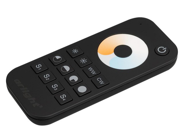 Пульт SMART-R34-MIX Black (1 зона, 2.4G) (Arlight, IP20 Пластик, 5 лет) фото:2
