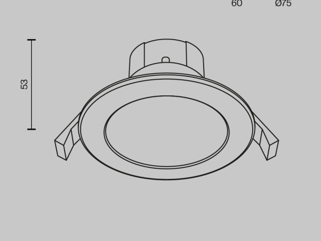 Встраиваемый светильник Technical DL015-6-L7W фото:10
