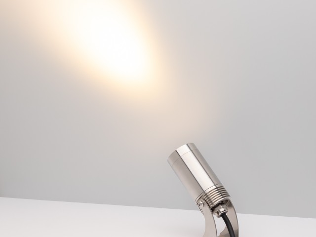 Светильник KT-WATER-R44-8W Warm3000 (SL, 24 deg, 12V) (Arlight, IP68 Металл, 3 года) фото:1