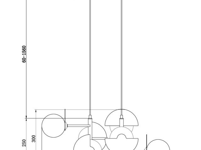 Подвесной светильник Freya FR5391PL-06CFL фото:11