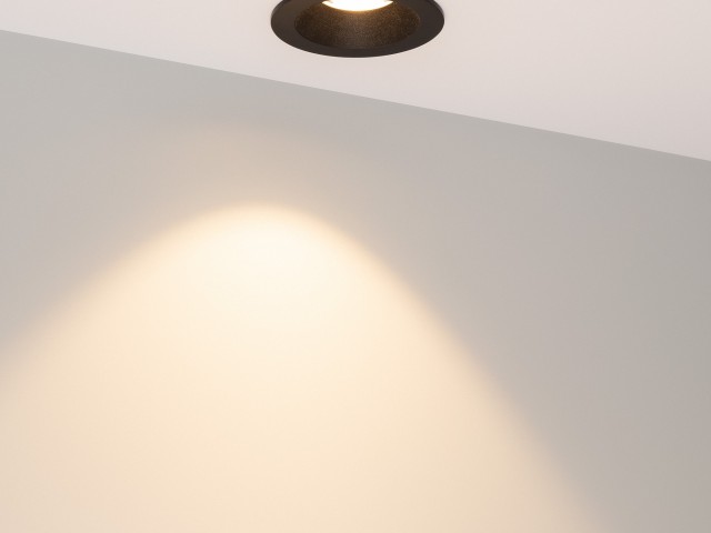 Светильник MS-ATOLL-BUILT-R86-10W Warm3000 (BK, 60 deg, 230V) (Arlight, IP54 Металл, 5 лет) фото:4