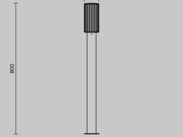 Ландшафтный светильник Outdoor O502FL-01B1 фото:1