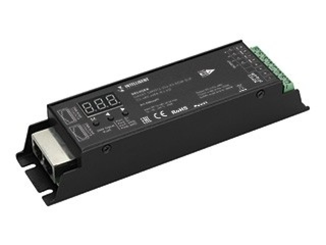 INTELLIGENT ARLIGHT Декодер SMART-DMX512-304-83-RDM-SUF Black (12-48V, 4x8A, RJ-45) (IARL, IP20 Металл, 5 лет) фото:2