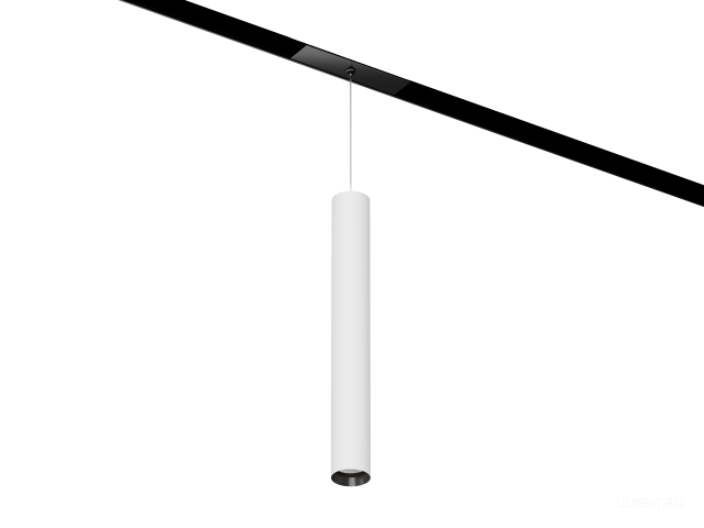 Светильник HOKASU OneLine Tube Hang (RAL9003+B/D40/320mm — 3K/7W/36deg) фото:1