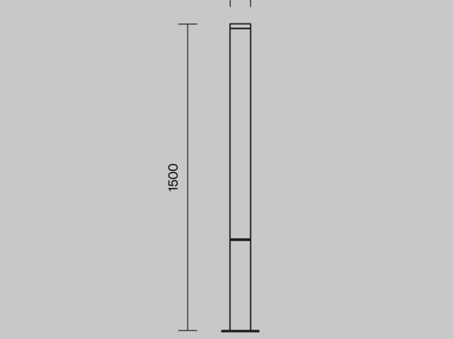 Садово-парковый светильник Outdoor O041FL-L50B3K фото:5