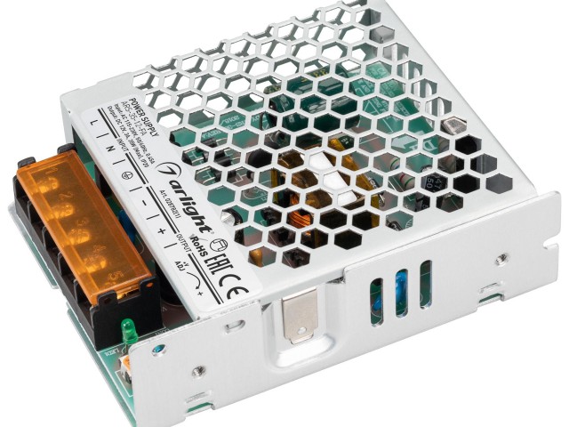Блок питания ARS-35-12-FA (12V, 3A, 35W) (Arlight, IP20 Сетка, 3 года) фото:3