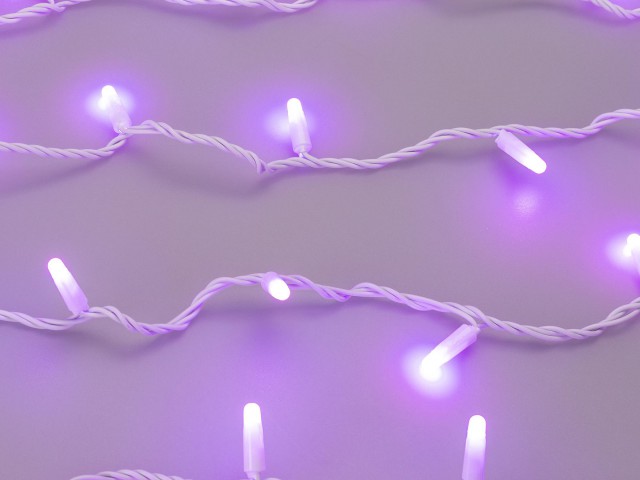 Светодиодная гирлянда ARD-STRING-CLASSIC-20000-WHITE-200LED-MILK-SYNC RGB (230V, 13W) (Ardecoled, IP65) фото:19