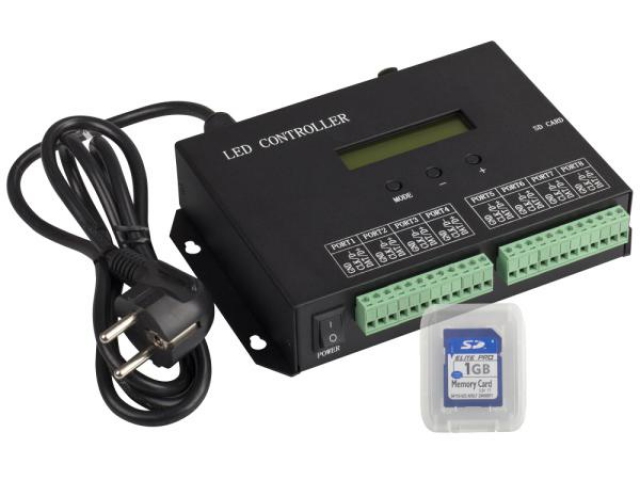 Контроллер HX-803SA DMX (8192 pix, 220V, SD-карта) (Arlight, -) фото:2