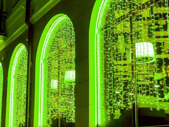 Светодиодная гирлянда ARD-CURTAIN-CLASSIC-2000x3000-CLEAR-760LED Green (230V, 60W) (Ardecoled, IP65) фото:6