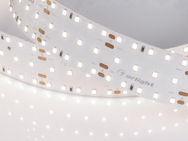 Лента S2-2500 24V Day 4000K 34mm (2835, 280 LED/m, LUX) (Arlight, 25 Вт/м, IP20) фото:6