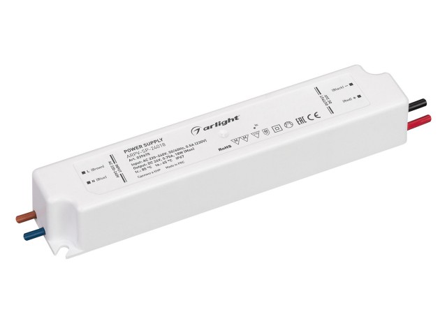 Блок питания ARPV-SP-24018 (24V, 0.75A, 18W) (Arlight, IP67 Пластик, 5 лет) фото:3