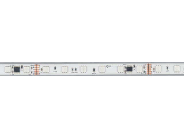 Лента герметичная DMX-PS-B60-12mm 24V RGB-PX6 (14 W/m, IP67, 5060, 5m) (Arlight, -) фото:5