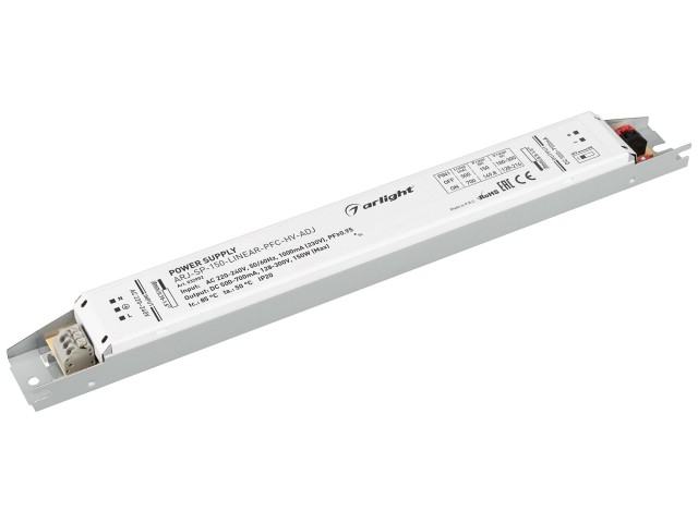 Блок питания ARJ-SP-150-LINEAR-PFC-HV-ADJ (150W, 500-700mA) (Arlight, IP20 Металл, 5 лет) фото:3