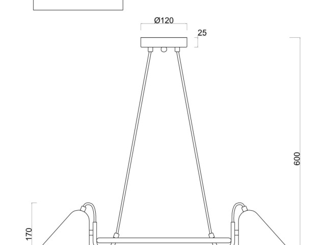 Люстра Freya FR8001PL-05WG фото:6