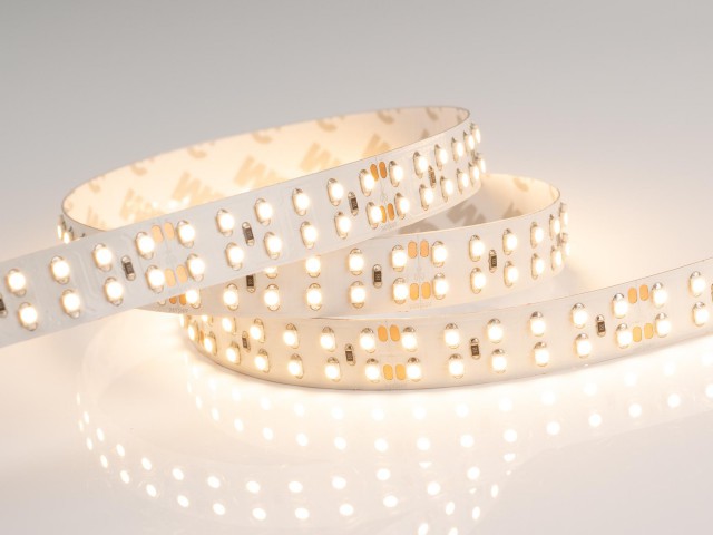 Лента RT 2-5000 24V Warm2700 2x2 (3528, 1200 LED, LUX) (Arlight, 19.2 Вт/м, IP20) фото:1