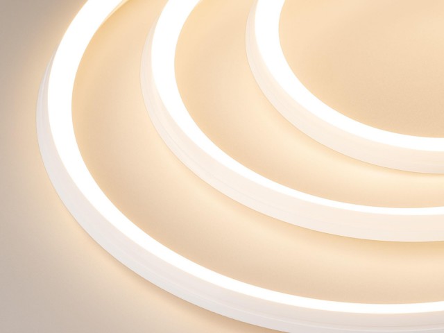 Лента герметичная MOONLIGHT-3D-A168-15x15mm 24V Warm3000 (7.2 W/m, IP67, 2835, 5m, Wire x1) (Arlight, Силикон) фото:7