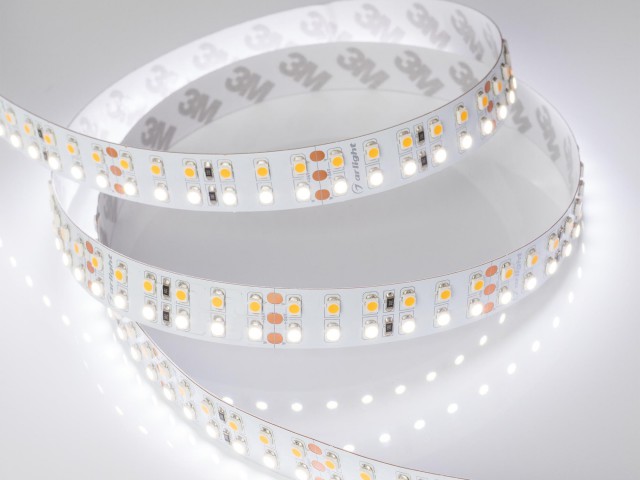 Лента RT-A240-15mm 24V White-MIX (19.2 W/m, IP20, 2835, 5m) (Arlight, Изменяемая ЦТ) фото:2