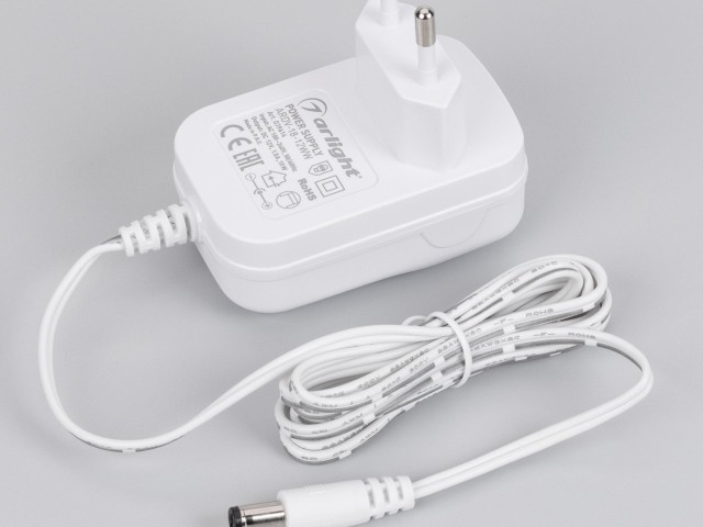 Блок питания ARDV-18-12WW (12V, 1.5A, 18W) (Arlight, Адаптер, 3 года) фото:2