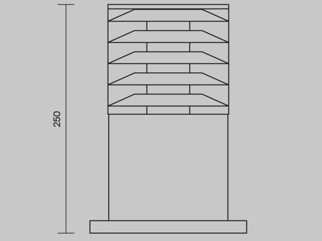 Ландшафтный светильник Outdoor O576FL-01GR фото:14