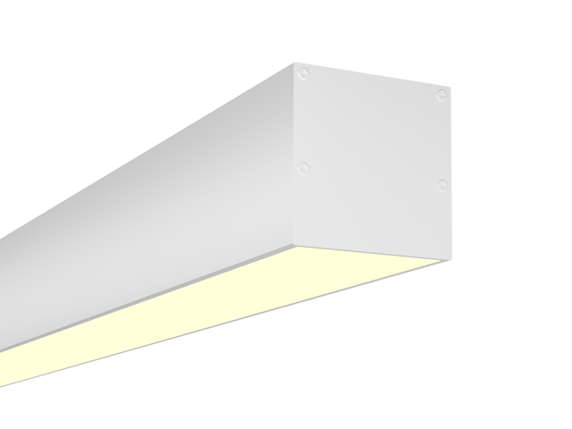 Линейный светильник LINE5050П БЕЗ БП (RAL9003/2000mm/LT70 — 3K/65W) фото:1