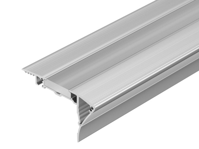 Профиль с экраном ALU-STAIR-DK-2000 ANOD+FROST (Arlight, Алюминий) фото:6