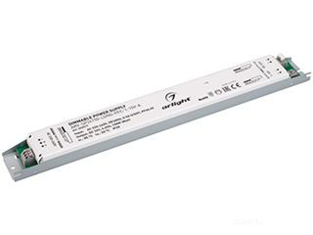 Блок питания ARV-SP24150-LONG-PFC-1-10V-A (24V, 6.25A, 150W) (Arlight, IP20 Металл, 5 лет) фото:5