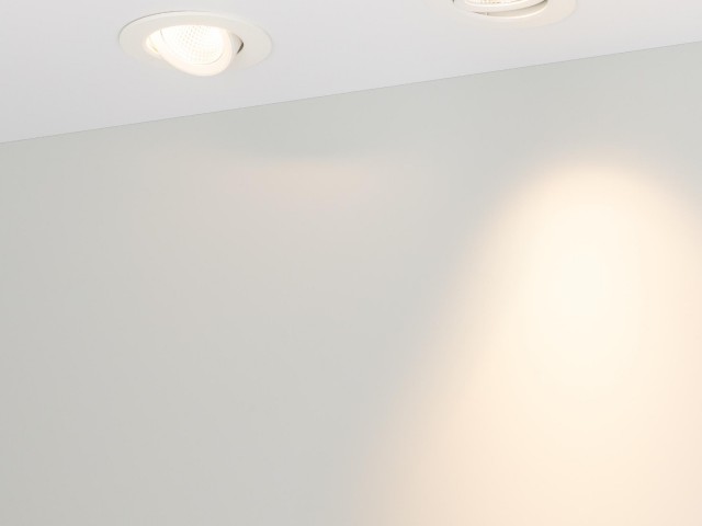 Светильник LTD-POLAR-TURN-R90-7W Warm3000 (WH, 36 deg, 230V) (Arlight, IP20 Пластик, 3 года) фото:1