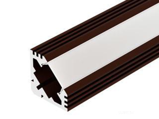 Профиль PDS45-T-2000 ANOD Brown Deep (Arlight, Алюминий) фото:7