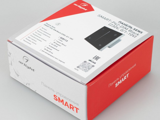 Панель SMART-P35-DIM-IN Black (230V, 0-10V, Sens, 2.4G) (Arlight, IP20 Пластик, 5 лет) фото:4
