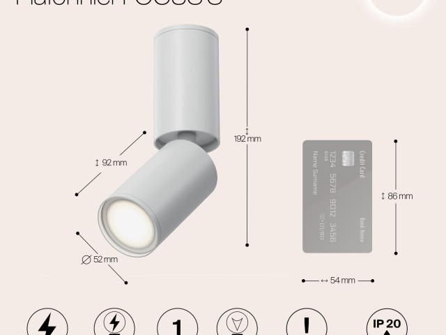 Потолочный светильник Technical C051CL-01W фото:16
