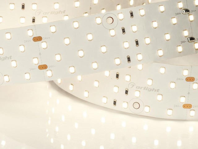 Лента RT 2-2500 24V Warm2700 4x2 (2835, 700 LED, CRI98) (Arlight, 30 Вт/м, IP20) фото:8