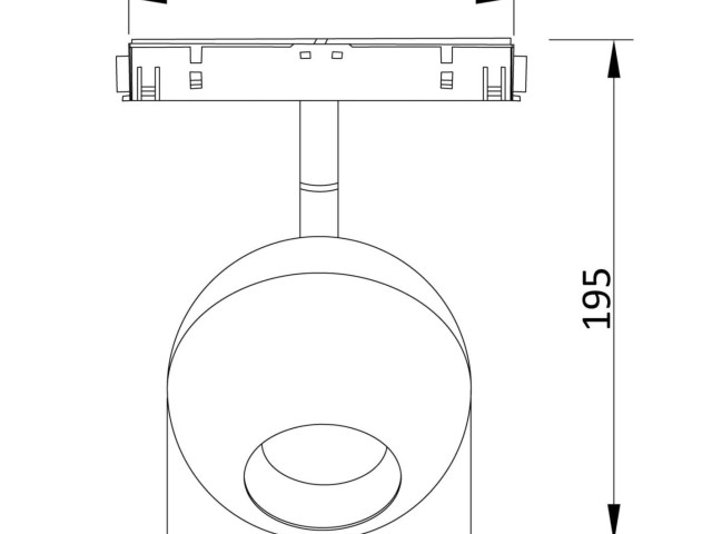 Трековый светильник Technical TR028-2-15W4K-W фото:1