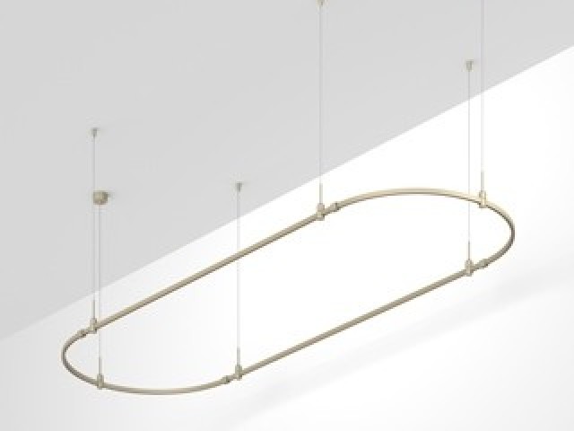 Основание ART-APRIORI-OVAL-HANG-3000x1000 (OG) (Arlight, IP20 Металл, 3 года) фото:2