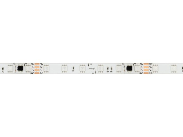 Лента герметичная SPI-SE-B60-10mm 24V RGB-PX6-BPT (12 W/m, IP65, 5060, 5m) (Arlight, бегущий огонь) фото:1