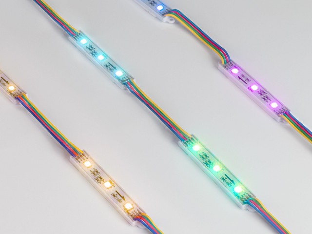 Модуль управляемый SPI-B3 12V RGB-RAM (0.6W, IP66, 120 deg) (Arlight, Пластик, 3 года) фото:10