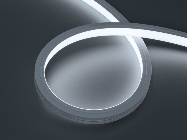 Лента герметичная MOONLIGHT-TOP-X320-13x12mm 24V White6500 (5 W/m, IP67, sauna, 5m, wire x1) (Arlight, Вывод вниз, 3 года) фото:2