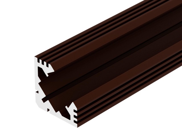 Профиль PDS45-T-2000 ANOD Brown Deep (Arlight, Алюминий) фото:10