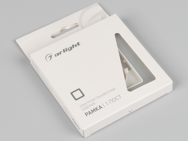 Рамка алюминиевая FRM-AKIRY-AL-1-SR (Arlight, -) фото:2
