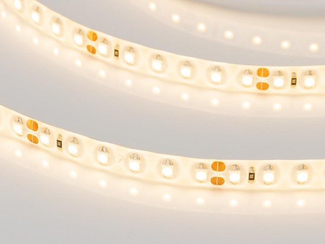 Лента RTW 2-5000SE 24V Warm 2x (3528, 600 LED, LUX) (Arlight, 9.6 Вт/м, IP65) фото:2