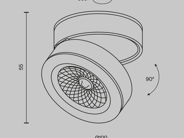 Потолочный светильник Technical C022CL-L12W фото:3