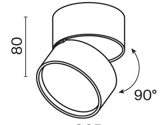 Потолочный светильник Technical C024CL-L12B3K фото:7