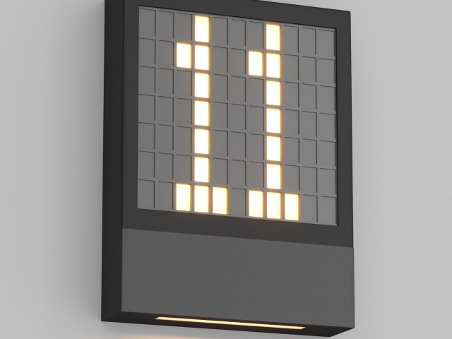 Светильник LGD-SIGN-WALL-S150x200-3W Warm3000 (GR, 148 deg, 230V) (Arlight, IP54 Металл, 3 года) фото:6
