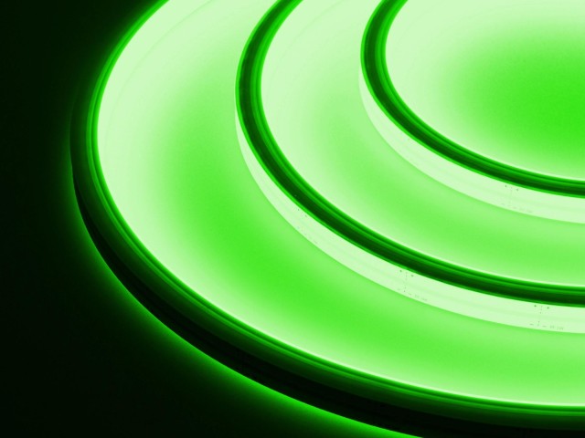 Гибкий неон ARL-MOONLIGHT-1213-TOP 24V Green (Arlight, 8 Вт/м, IP67) фото:5
