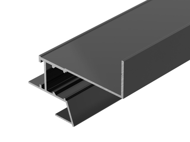 Профиль СEIL-S18-SHADOW-SIDE-3000 BLACK (Arlight, Алюминий) фото:4