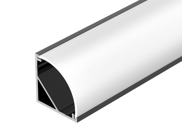 Профиль SL-KANT-H20-2000 BLACK (Arlight, Алюминий) фото:3