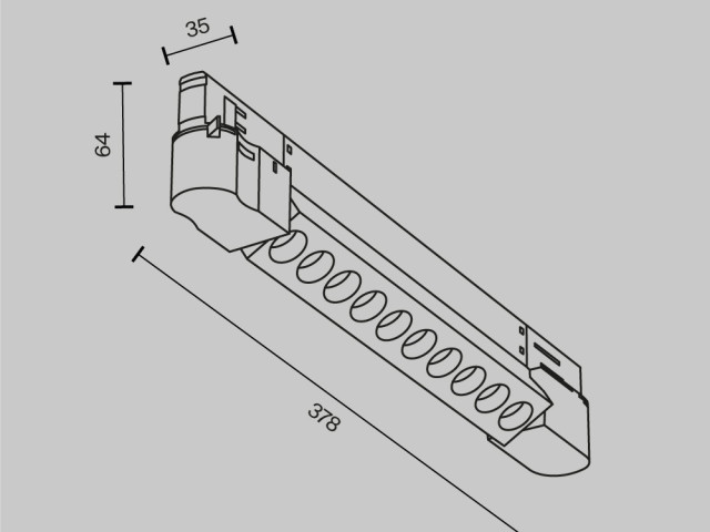 Трековый светильник Technical TR195-3-10W2.7K-M-B фото:6